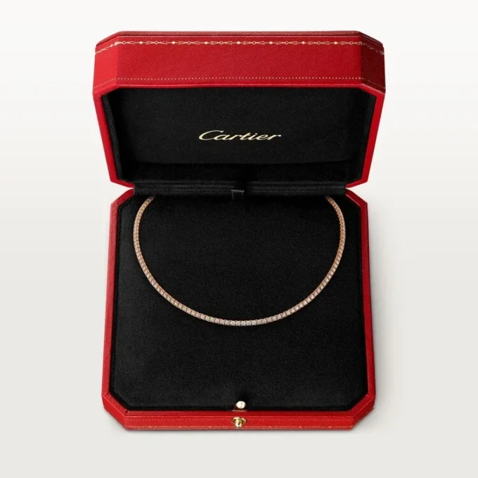 Essential Lines Halskette – Roségold, Diamanten – Cartier