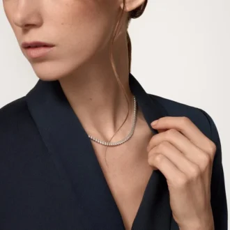 Essential Lines Halskette – Weißgold, Diamanten – Cartier
