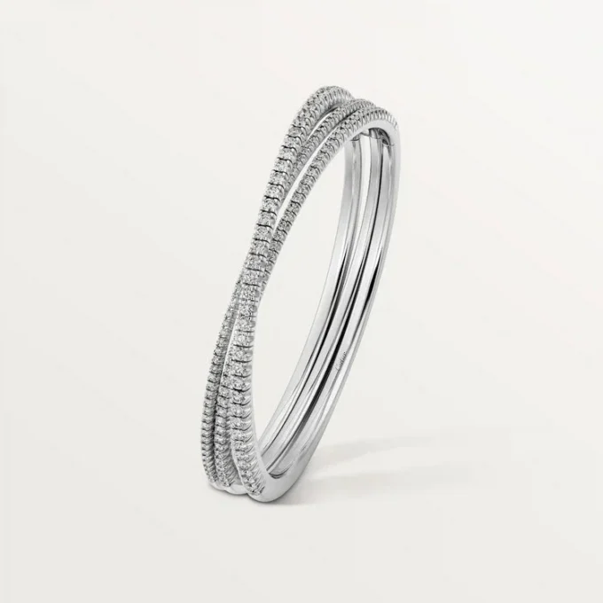 Etincelle de Cartier Armband, halb pavé-gefasst