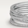 Etincelle de Cartier Armband, halb pavé-gefasst