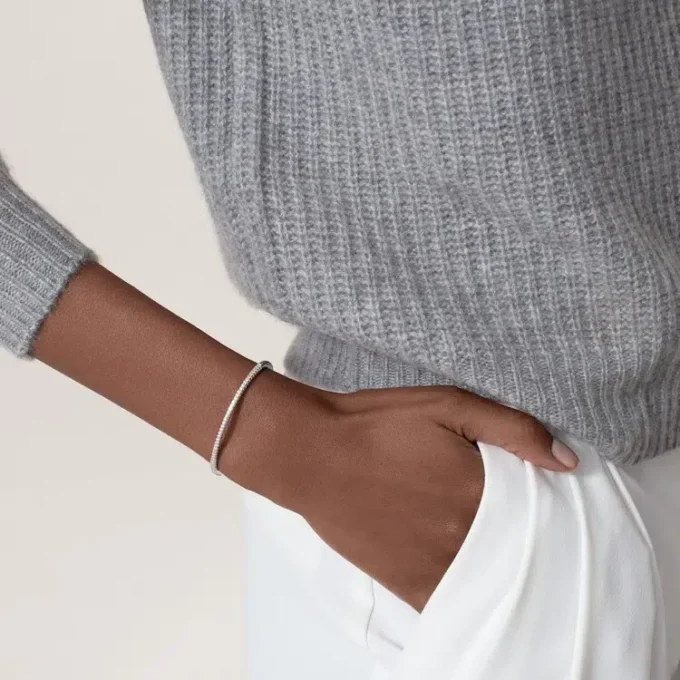 Etincelle de Cartier Armband, halb pavé-gefasst