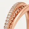 Etincelle de Cartier Armband, halb pavé-gefasst