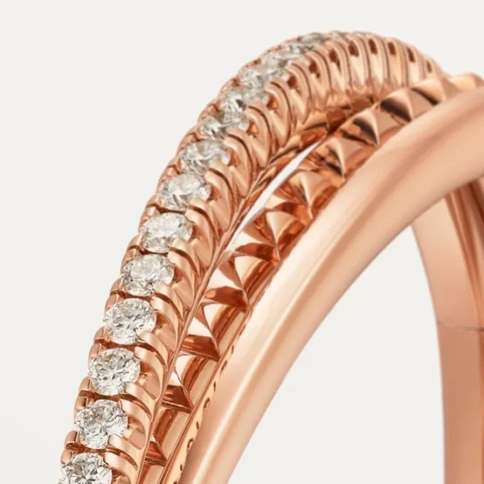 Etincelle de Cartier Armband, halb pavé-gefasst