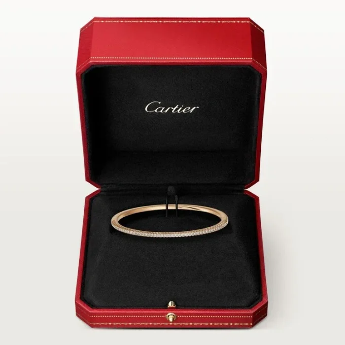 Etincelle de Cartier Armband, halb pavé-gefasst