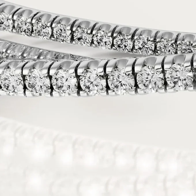 Etincelle de Cartier Armband, halb pavé-gefasst