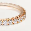 Etincelle de Cartier Ehering, 2,6 mm breit, pavé-besetzt