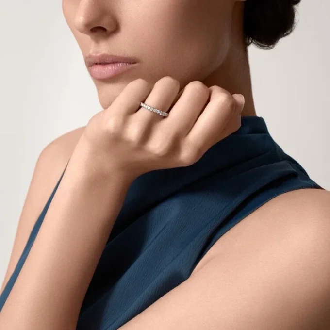 Etincelle de Cartier Ehering – Platin, Diamanten – Cartier