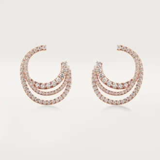Etincelle de Cartier Ohrringe – Roségold, Diamanten – Cartier