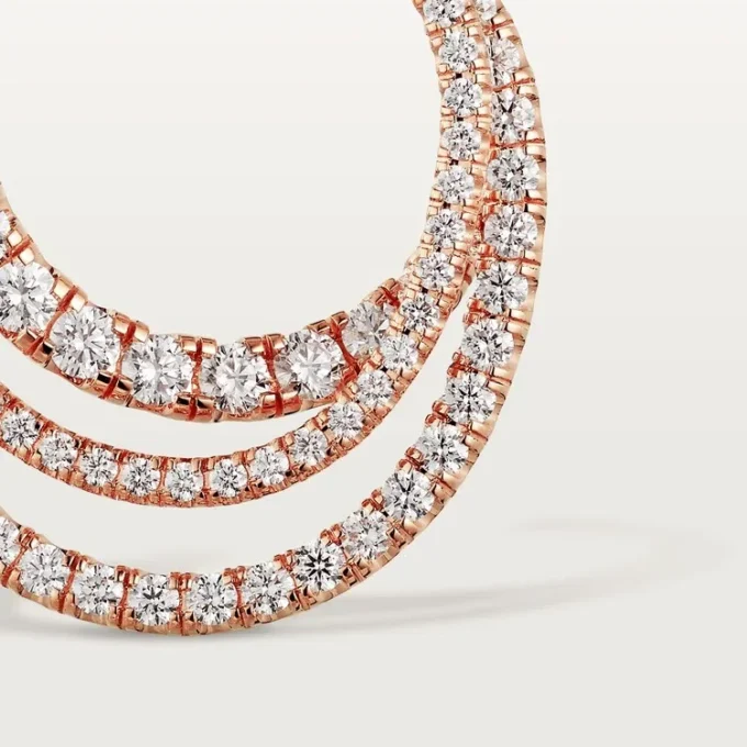 Etincelle de Cartier Ohrringe – Roségold, Diamanten – Cartier