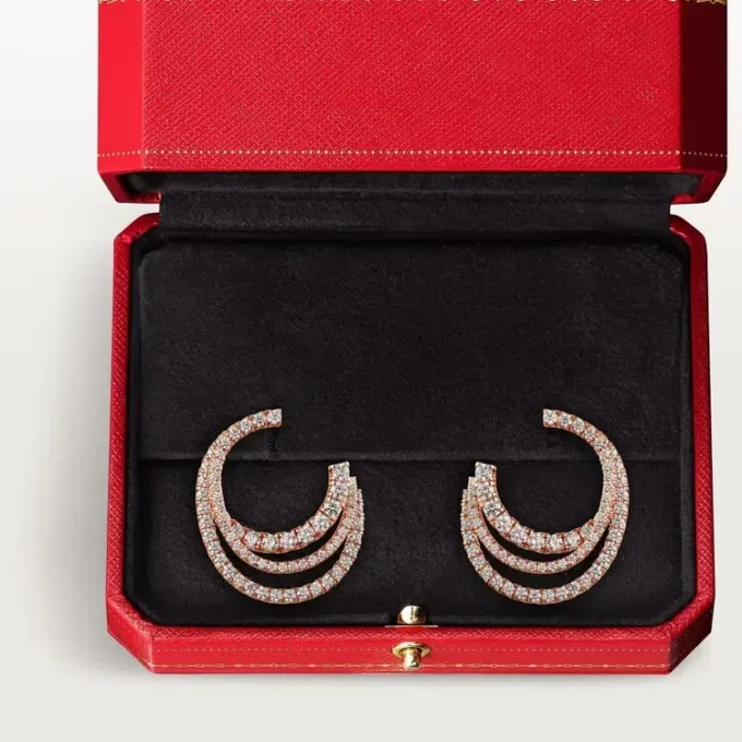 Etincelle de Cartier Ohrringe – Roségold, Diamanten – Cartier