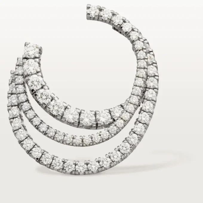 Etincelle de Cartier Ohrringe – Weißgold, Diamanten – Cartier