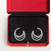 Etincelle de Cartier Ohrringe – Weißgold, Diamanten – Cartier