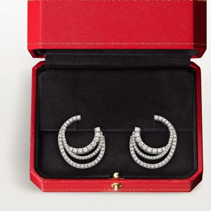 Etincelle de Cartier Ohrringe – Weißgold, Diamanten – Cartier