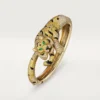 Faune Et Flore Cartier Armband, gelbe, orangefarbene und braune Diamanten, pavé-gefasst