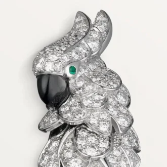Faune Et Flore Cartier Ohrringe, pavé-gefasst