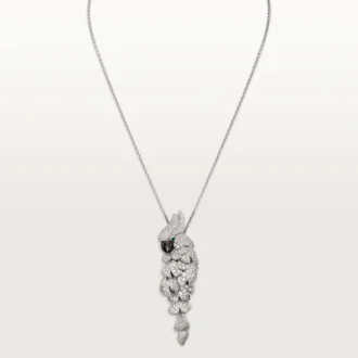 Faune Et Flore De Cartier Halskette, pavé