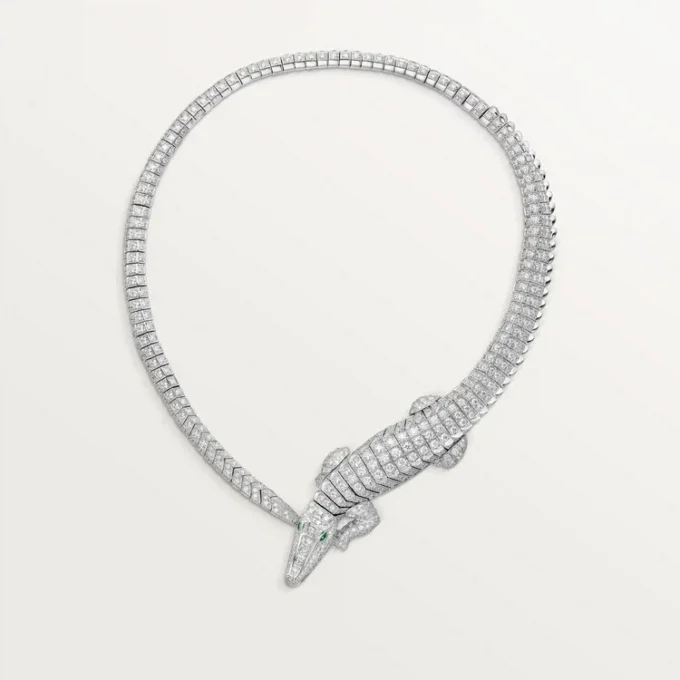Faune Et Flore De Cartier Halskette, pavé