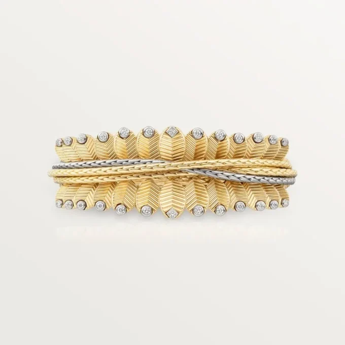 Grain De Cafe Armband, Diamanten