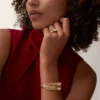 Grain De Cafe Ring, Diamanten