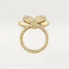 Grain De Cafe Ring, Diamanten