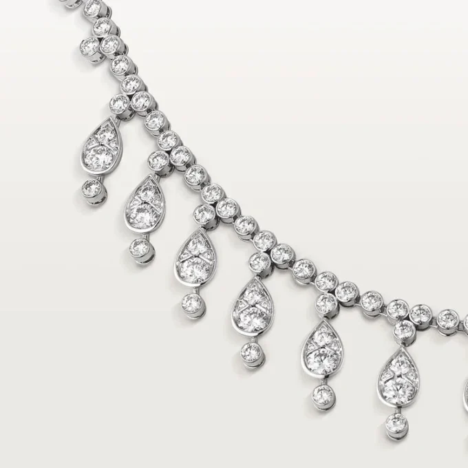 Halskette „Pluie De Cartier“, Diamanten