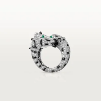 Indomptables De Cartier Ring, pavé