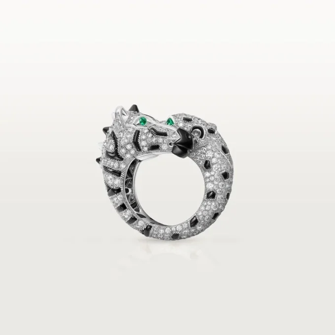 Indomptables De Cartier Ring, pavé