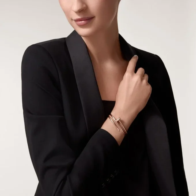 Juste un Clou Armband, doppelt, Diamanten