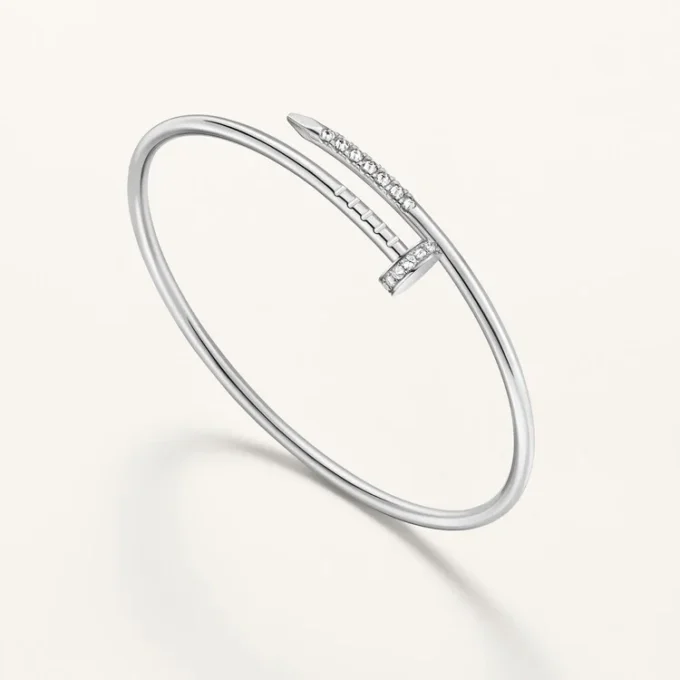 Juste un Clou Armband, kleines Modell, rückseitig gefasste Diamanten