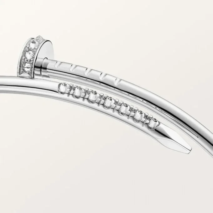 Juste un Clou Armband, kleines Modell, rückseitig gefasste Diamanten