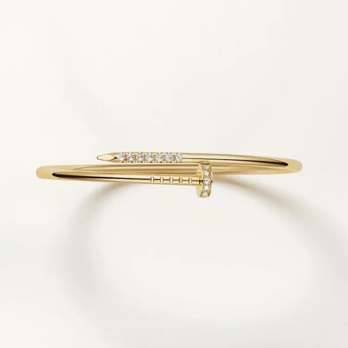 Juste un Clou Armband, kleines Modell, rückseitig gefasste Diamanten