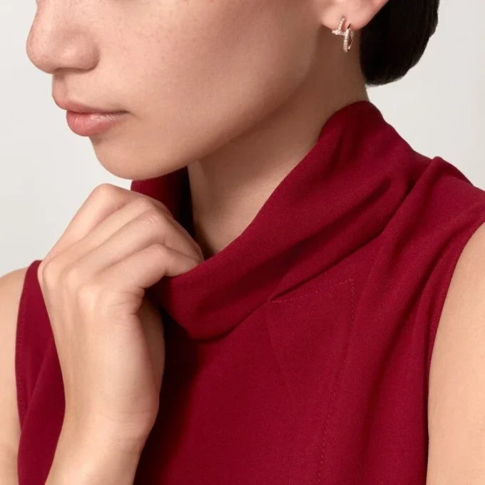 Juste un Clou Diamant-Ohrringe, Roségold | Cartier US