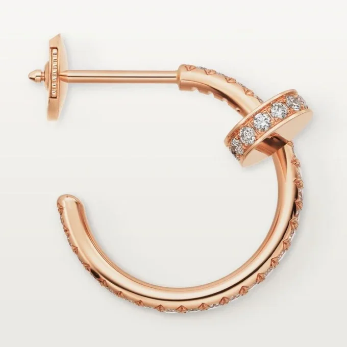 Juste un Clou Diamant-Ohrringe, Roségold | Cartier US
