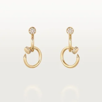 Juste un Clou Ohrringe, doppelt, Diamanten