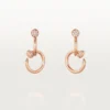 Juste un Clou Ohrringe, doppelt, Diamanten
