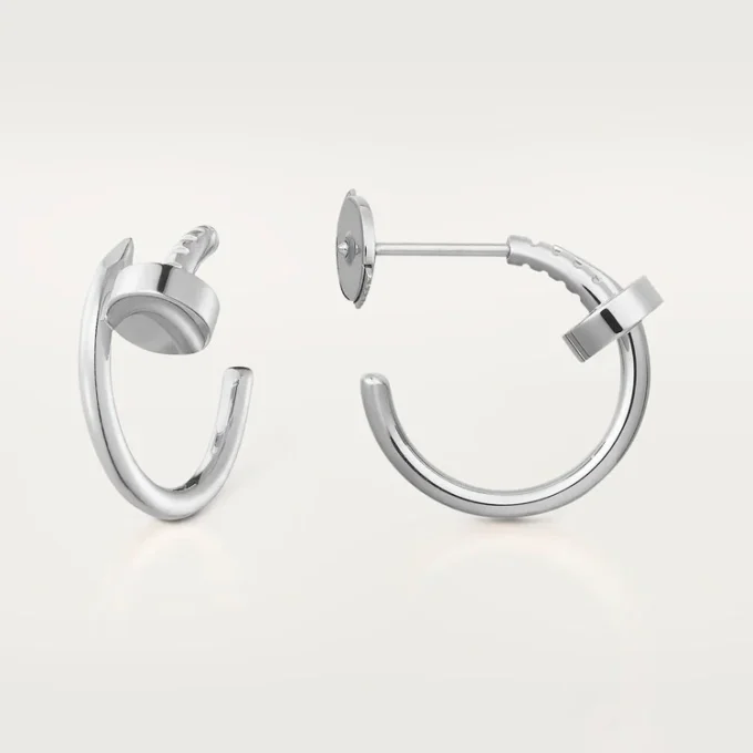Juste un Clou Ohrringe – Weißgold – Cartier