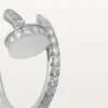 Juste un Clou Ohrringe – Weißgold, Diamanten – Cartier