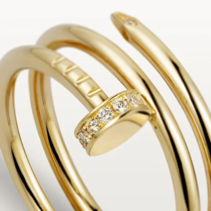 Juste un Clou Ring – Gelbgold, Diamanten – Cartier