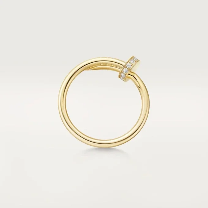 Juste un Clou Ring, kleines Modell, Diamanten