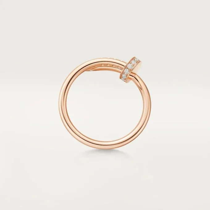 Juste un Clou Ring, kleines Modell, Diamanten