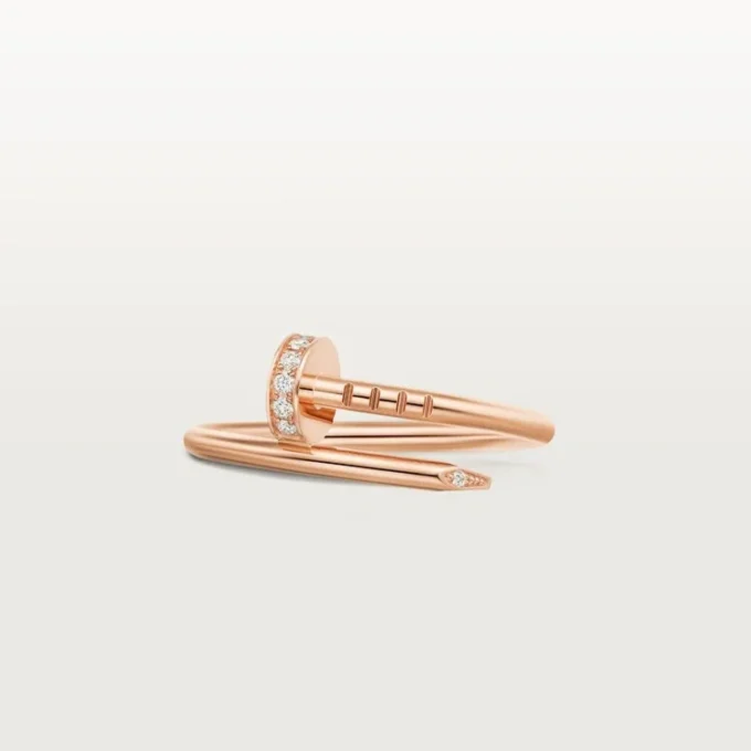 Juste un Clou Ring, kleines Modell, Diamanten