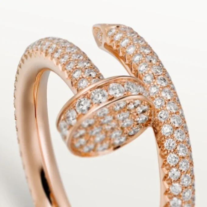 Juste un Clou Ring – Roségold, Diamanten – Cartier
