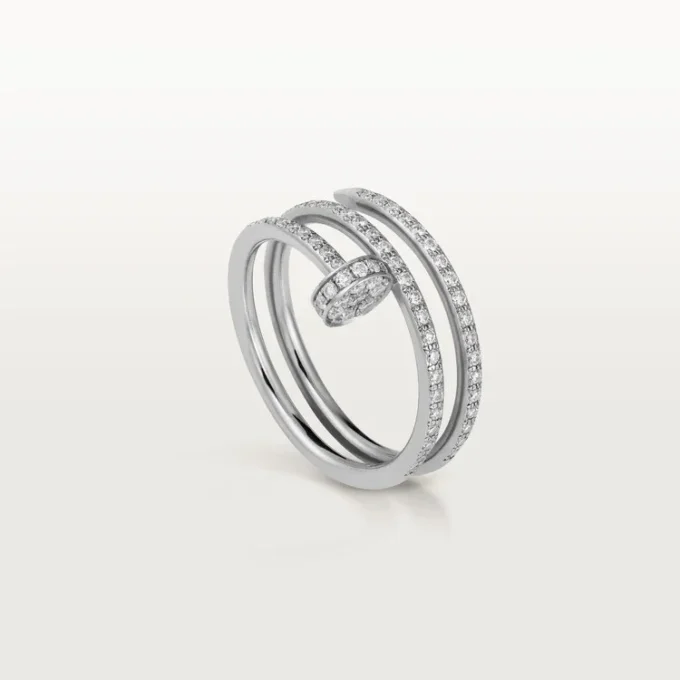 Juste un Clou Ring – Weißgold, Diamanten – Cartier