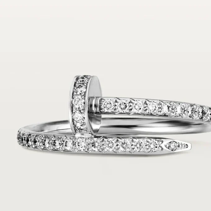 Juste un Clou Ring – Weißgold, Diamanten – Cartier