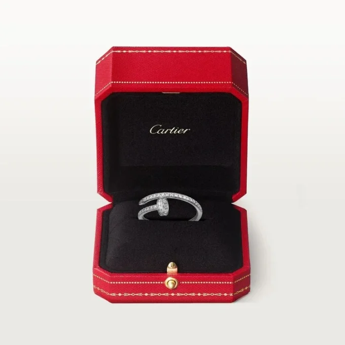 Juste un Clou Ring – Weißgold, Diamanten – Cartier