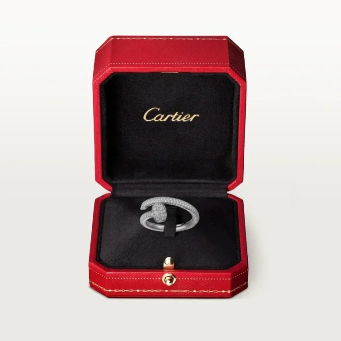 Juste un Clou Ring – Weißgold, Diamanten – Cartier