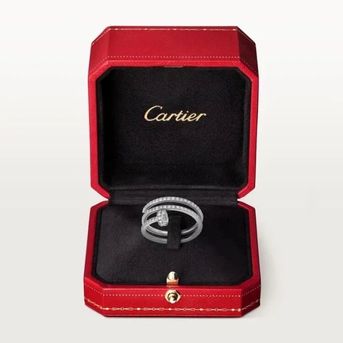 Juste un Clou Ring – Weißgold, Diamanten – Cartier