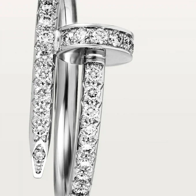 Juste un Clou Ring – Weißgold, Diamanten – Cartier