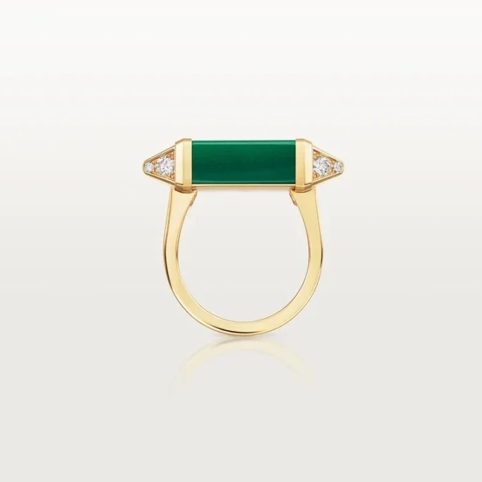 Les Berlingots De Cartier Ring, halbgefasst