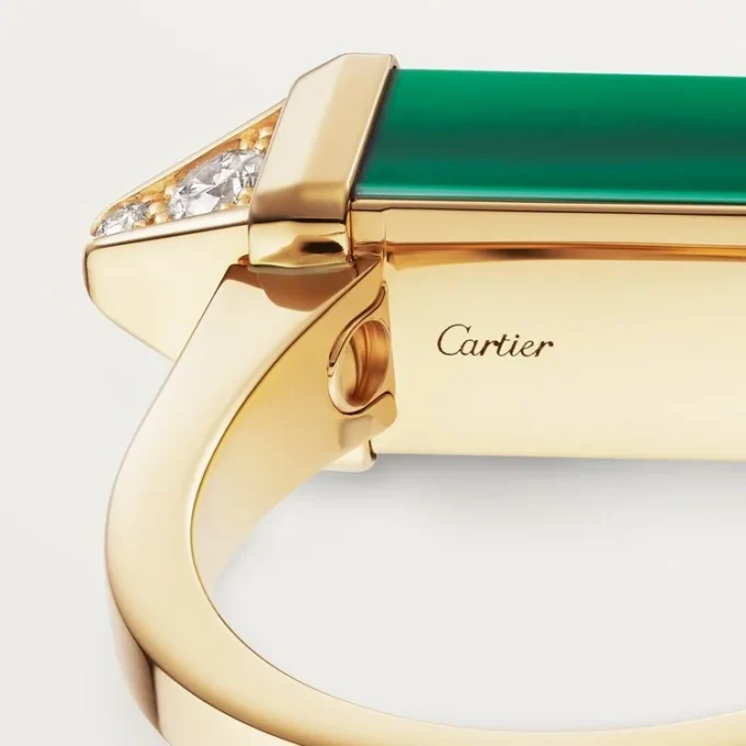 Les Berlingots De Cartier Ring, halbgefasst